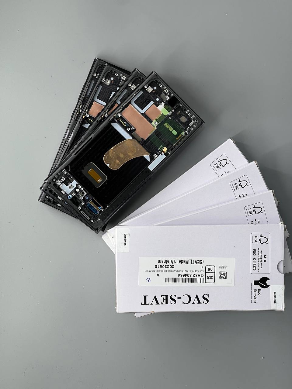 Lcd sam s23 ultra + frame service pack