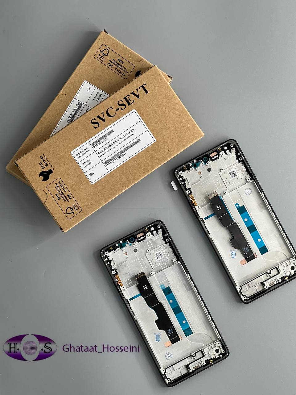 Lcd xiaomi note13 5g+ frame service pack