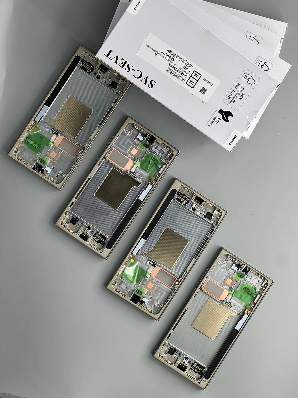 Lcd sam s24 ultra+frame org service pack