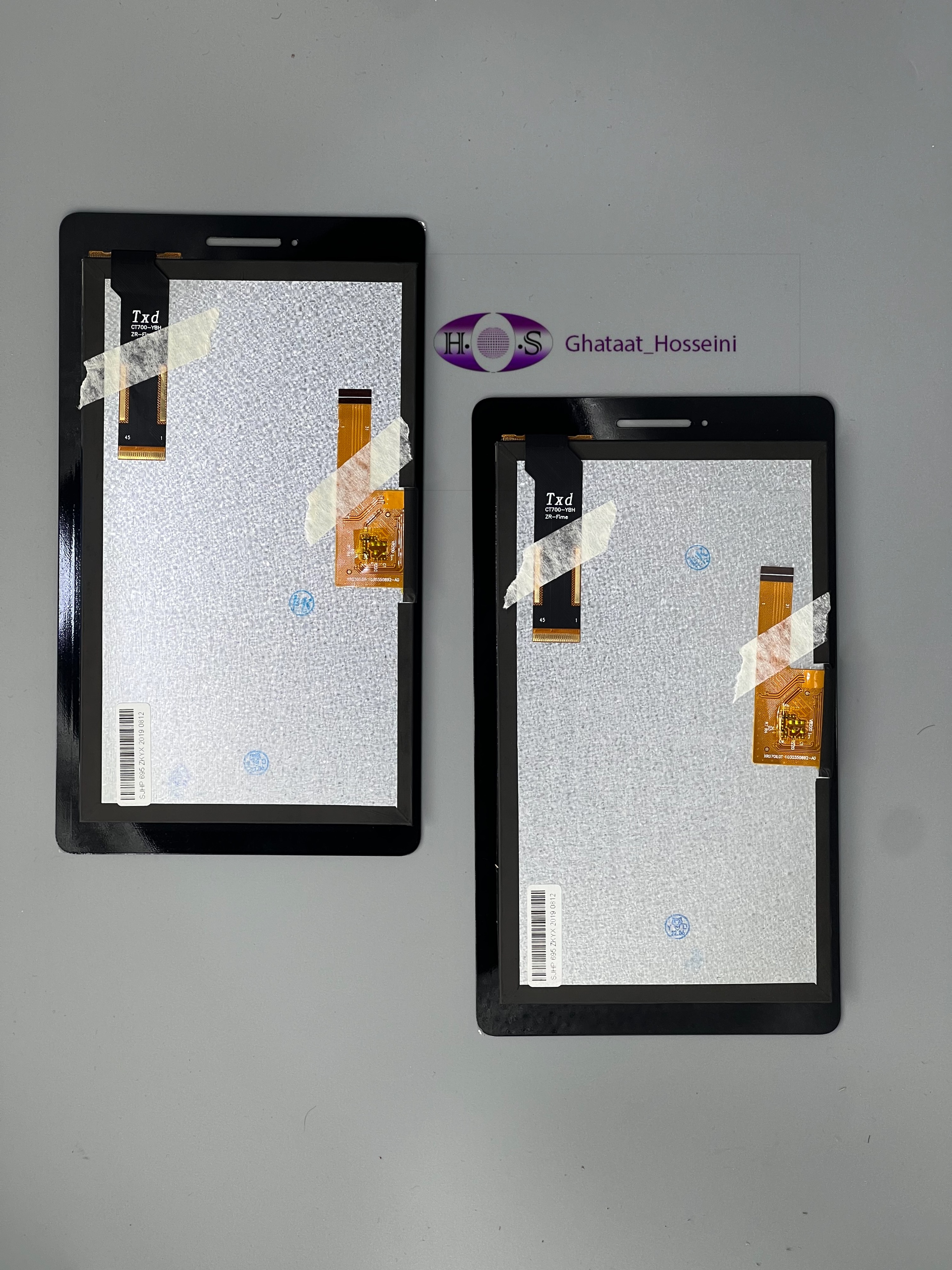 تاچ و السیدی تبلت لنوو Lenovo Tab E7_7104بدون فریم اصلی