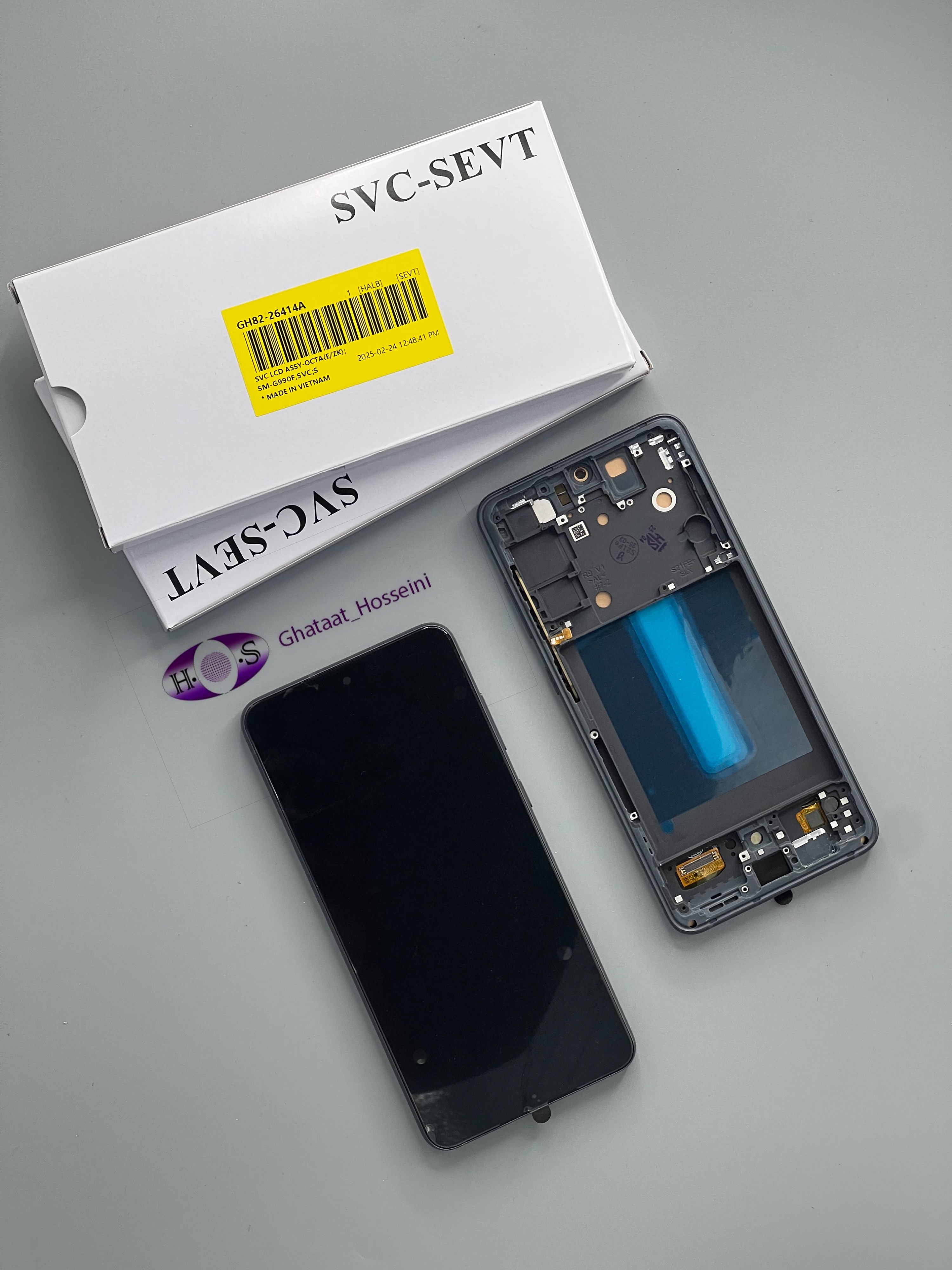 تاچ و السیدی گوشی سامسونگ Samsung S21 Fe_G990 oled اولد بافریم