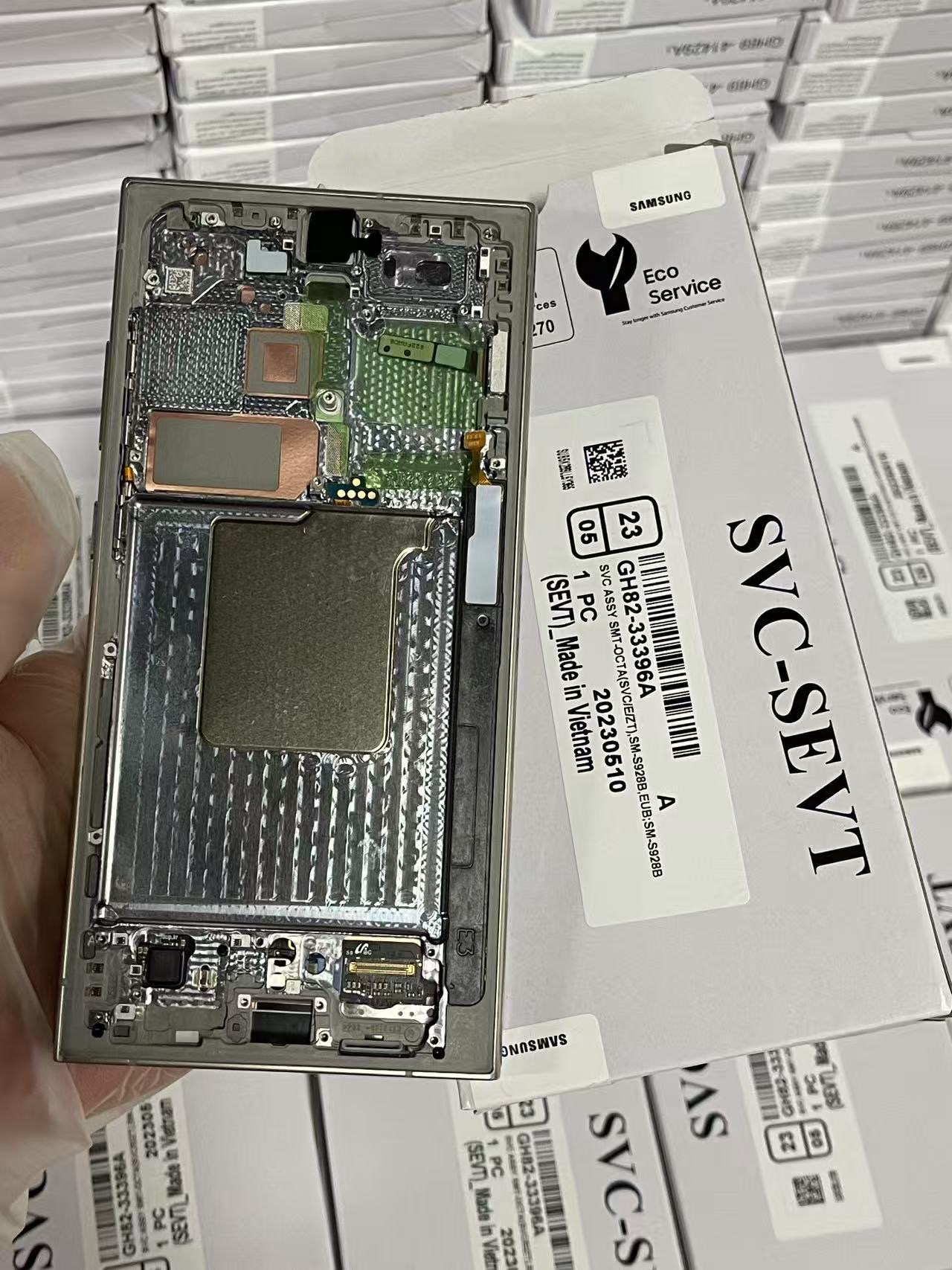 Lcd sam s24 ultra+frame org service pack