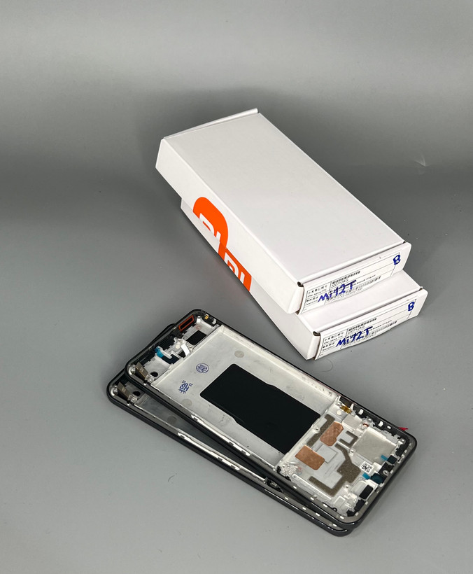 تاچ و السیدی گوشی شیامی_Xiaomi Mi12t_Mi12tpro_12t_12tpro بافریم اصلی شرکتی