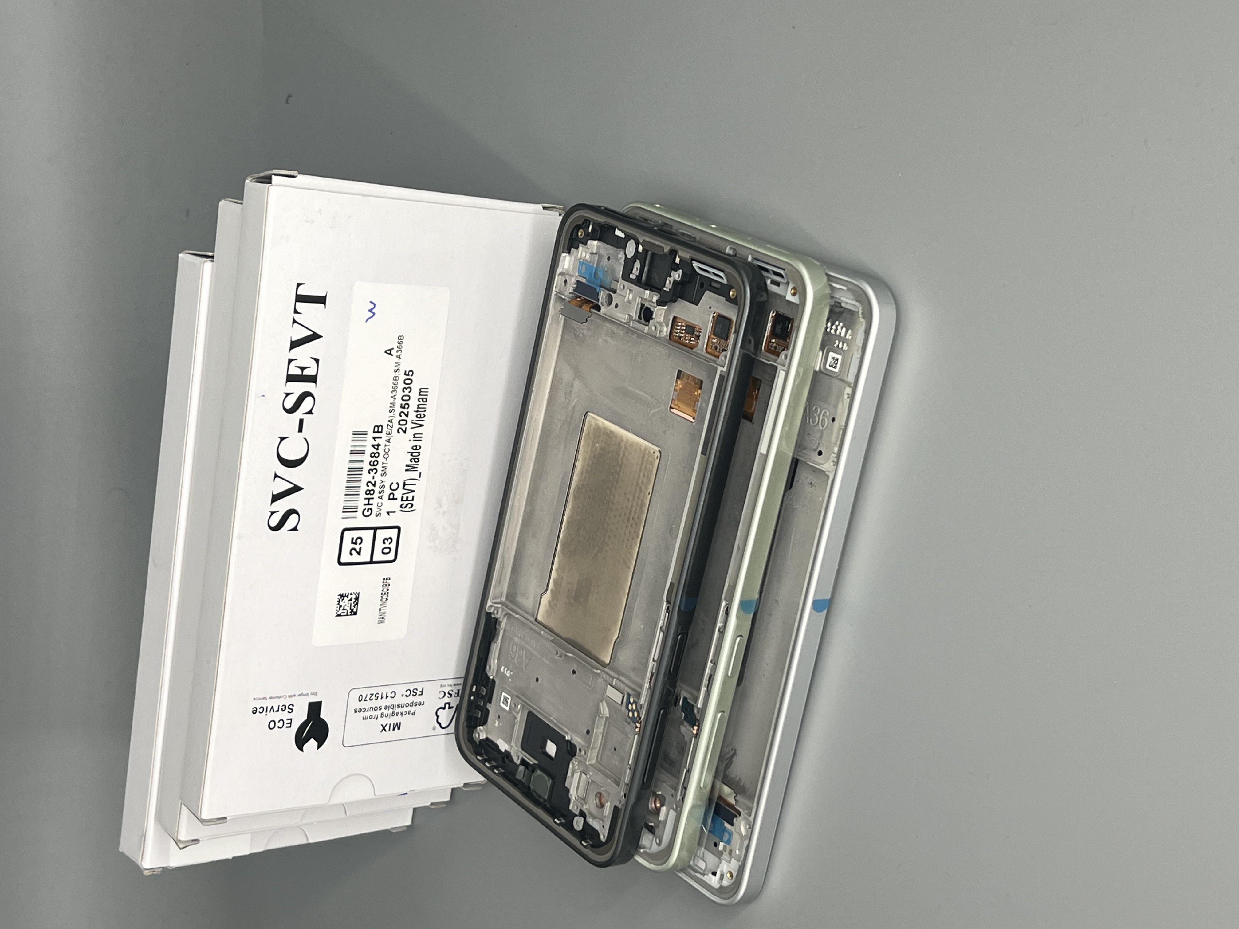 تاچ و السیدی گوشی سامسونگ Samsung A36/A366 5G+frame service pack بافریم سرویس پک