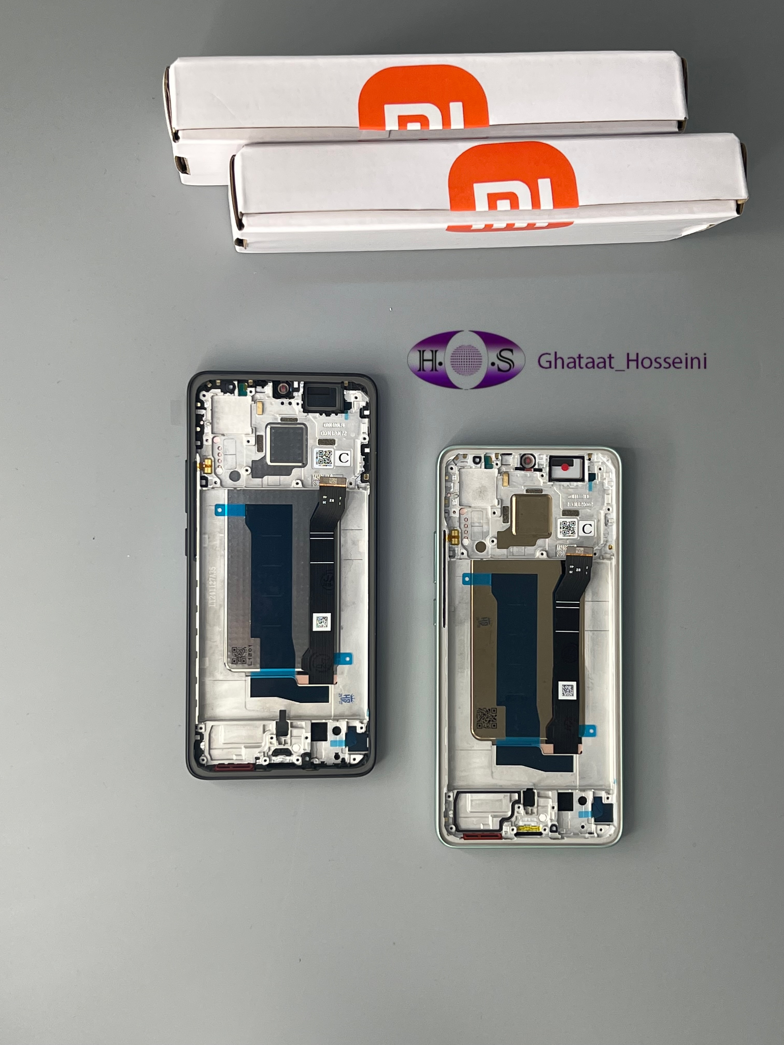 تاچ والسیدی گوشی شیامی xiaomi poco X7pro 5G+ Frameبافریم اصلی سرویس پک