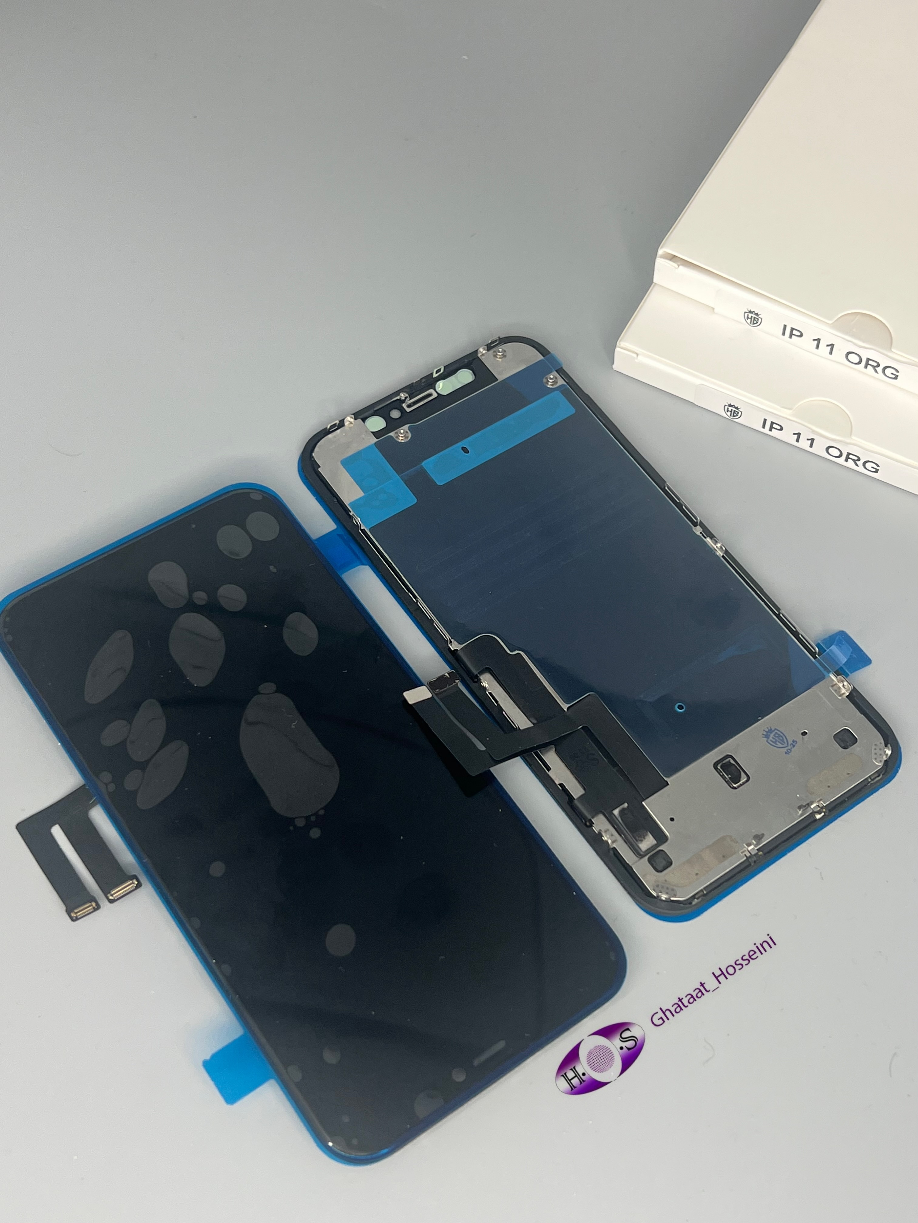 تاچ و السیدی گوشی ایفون Iphone 11+Frame Org100%بافریم اورجینال صد درصد