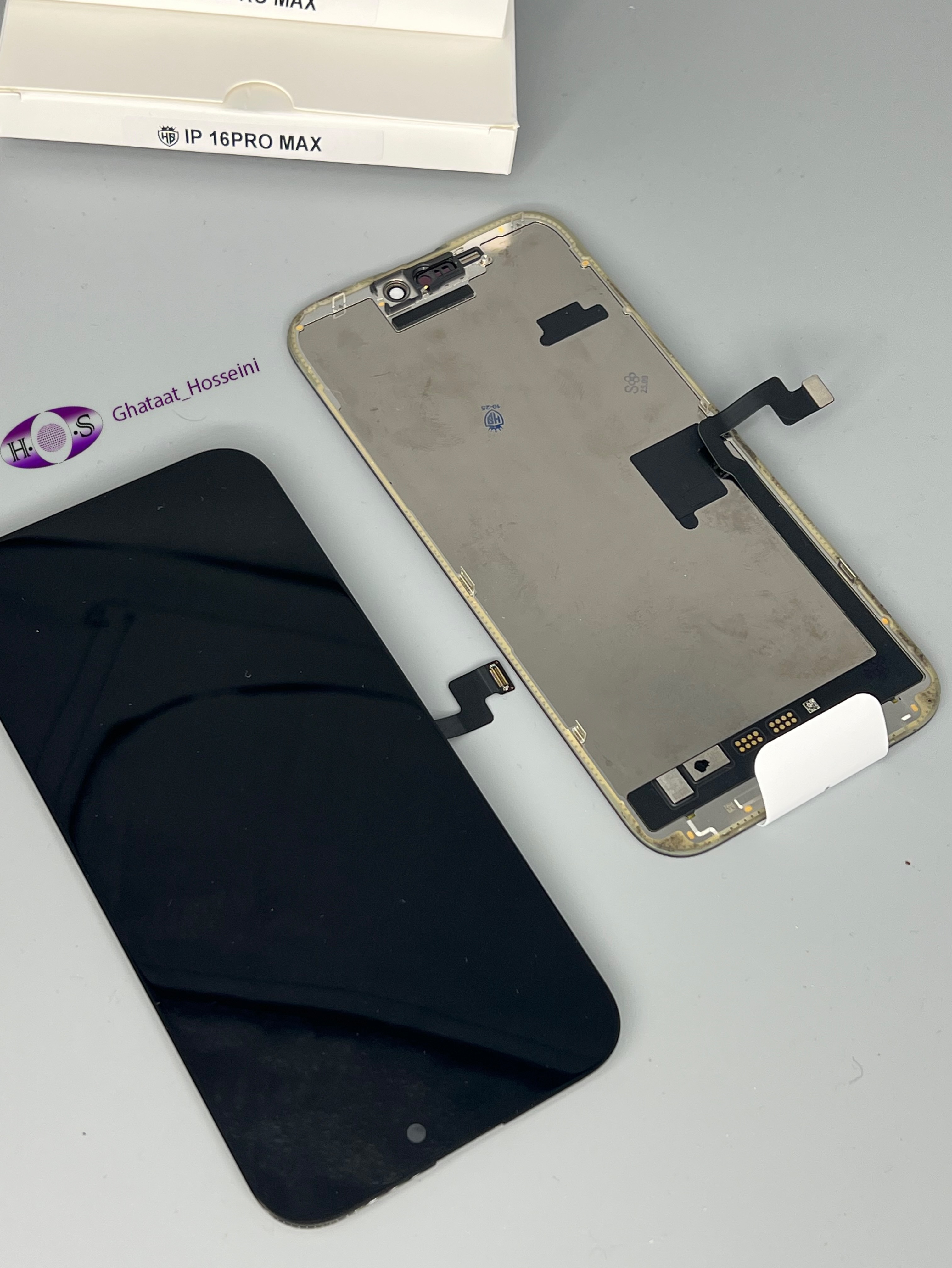تاچ و السیدی گوشی ایفون 16 پرو مکس Iphone 16 pro max +Frame Org 100%بافریم اورجینال صددرصد