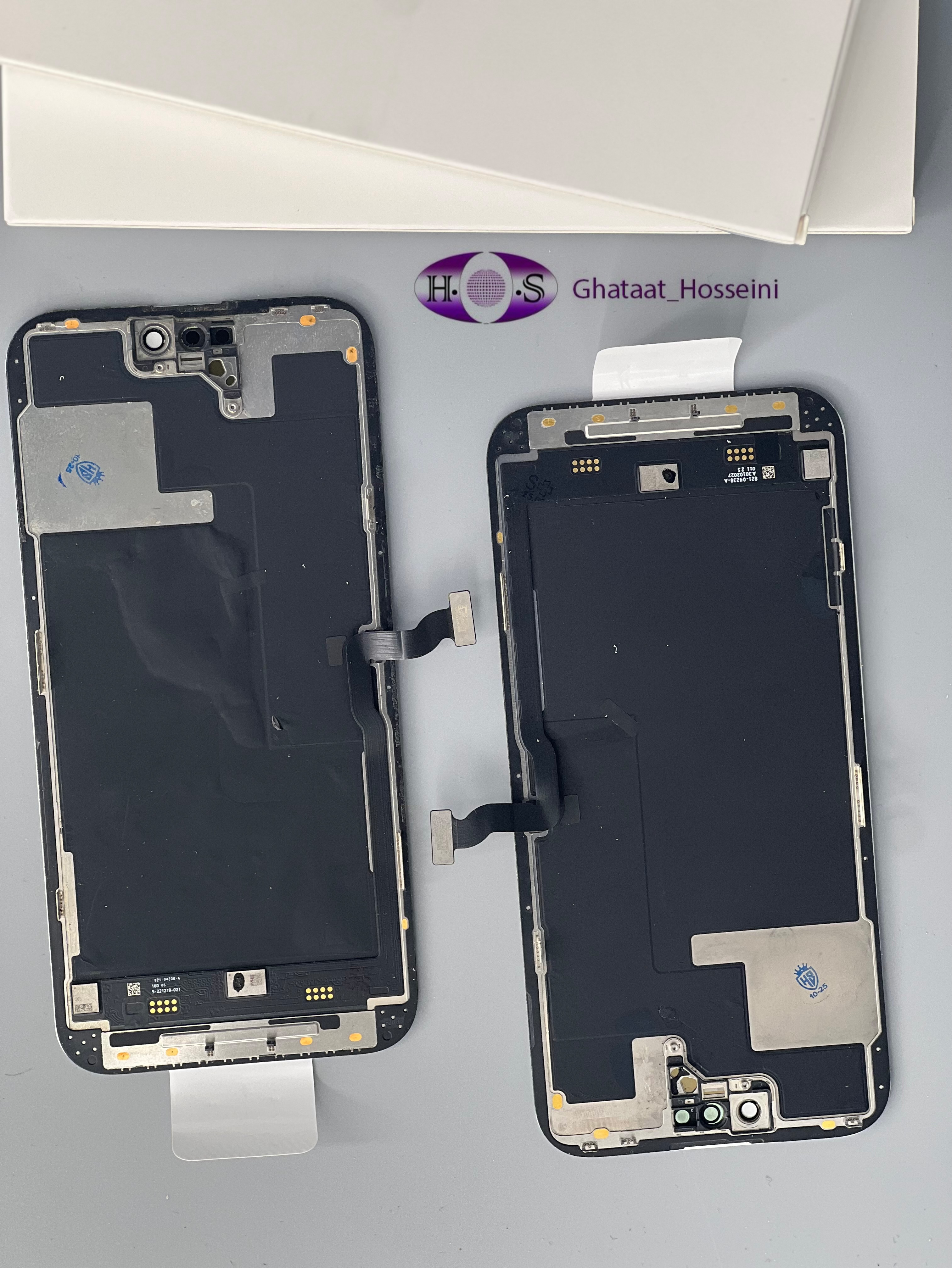 تاچ و السیدی گوشی ایفون 14پرو مکس Iphone 14pro max+Frame orgبافریم اورجینال