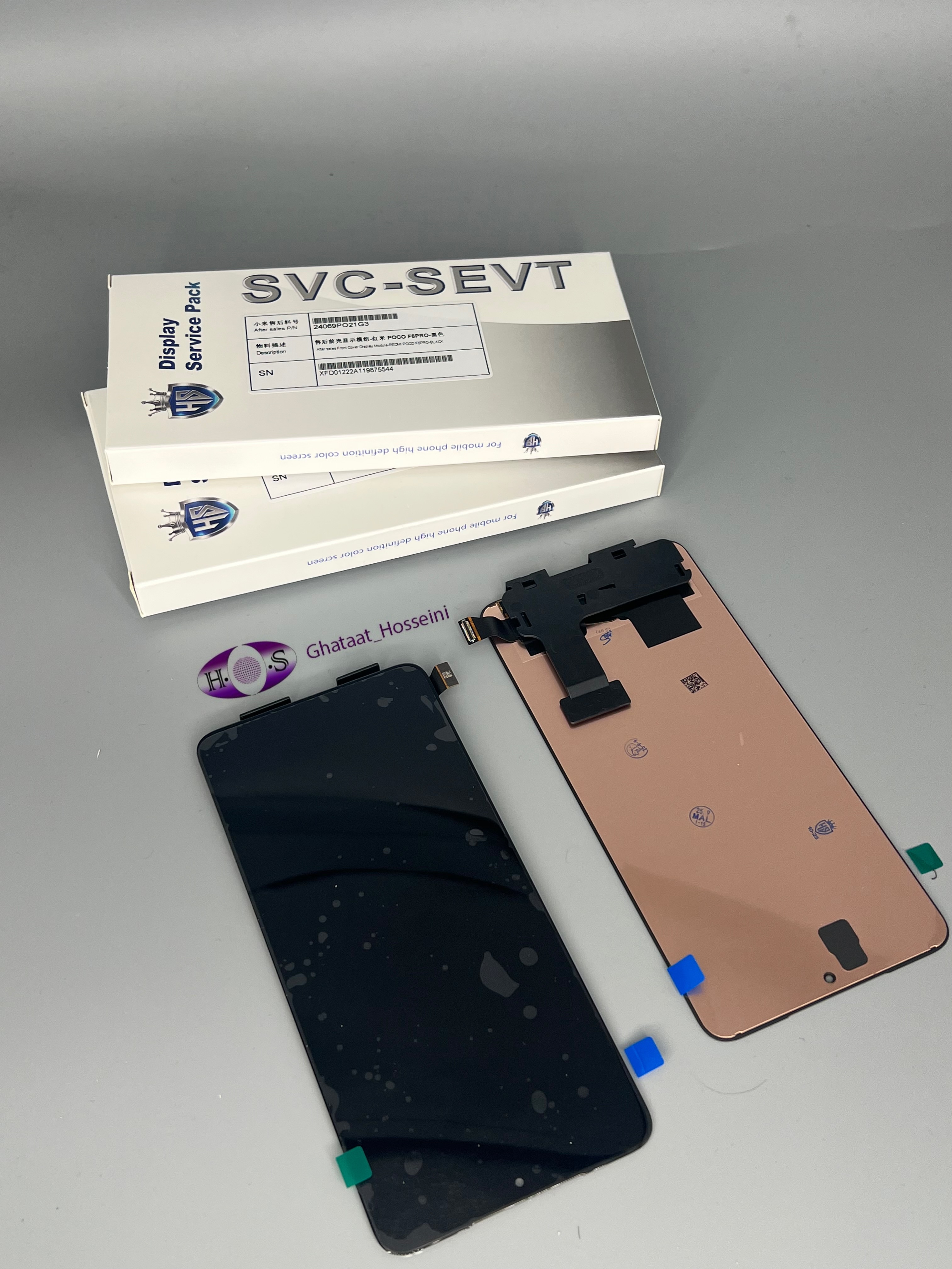 تاچ و السیدی گوشی شیامی Poco F6Pro No Frameبدون فریم اورجینال