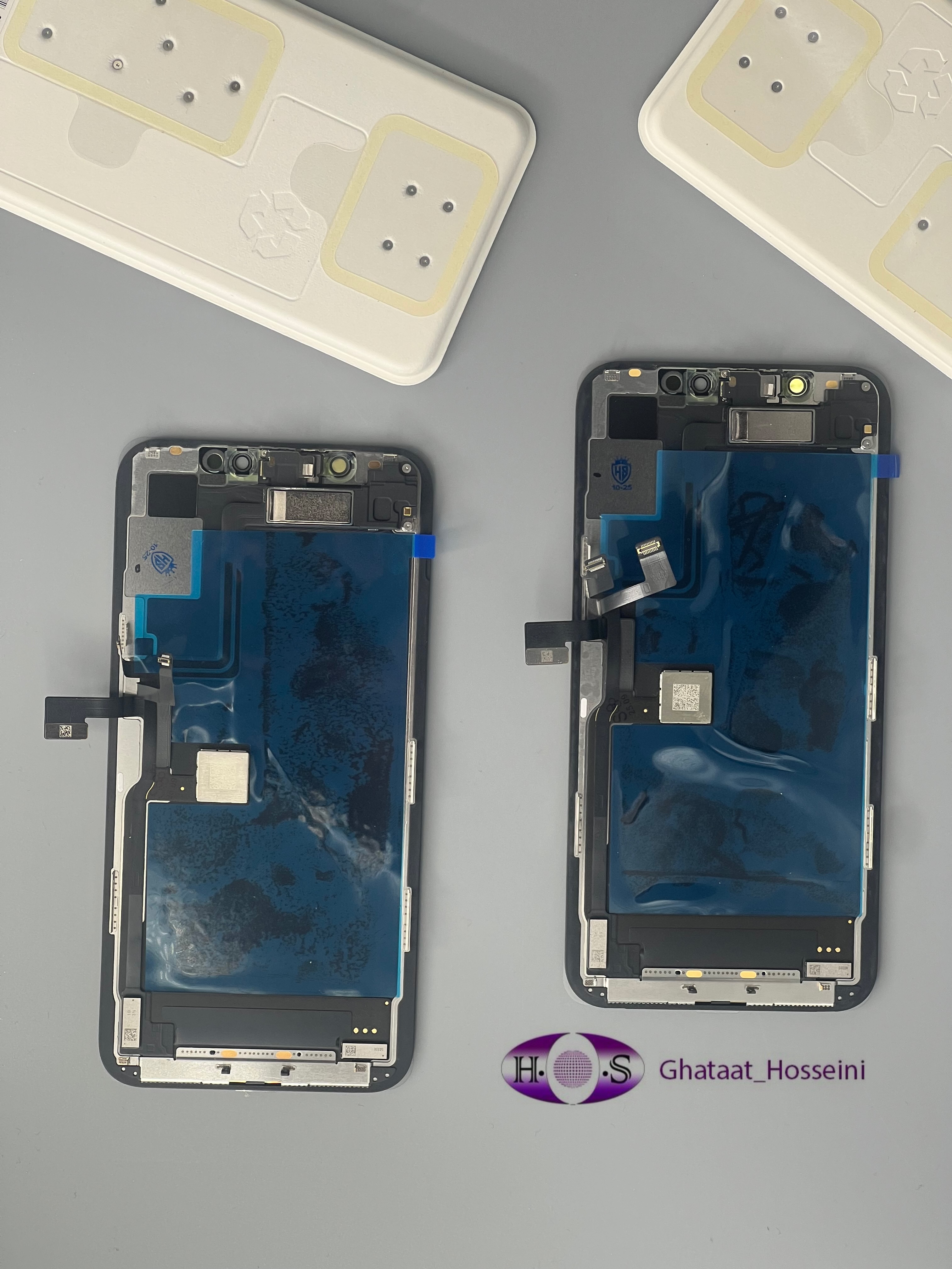 تاچ والسیدی گوشی ایفون 11پرو Iphone 11pro+Frame Org Service packبافریم و اسپیکر اورجینال سرویس پک