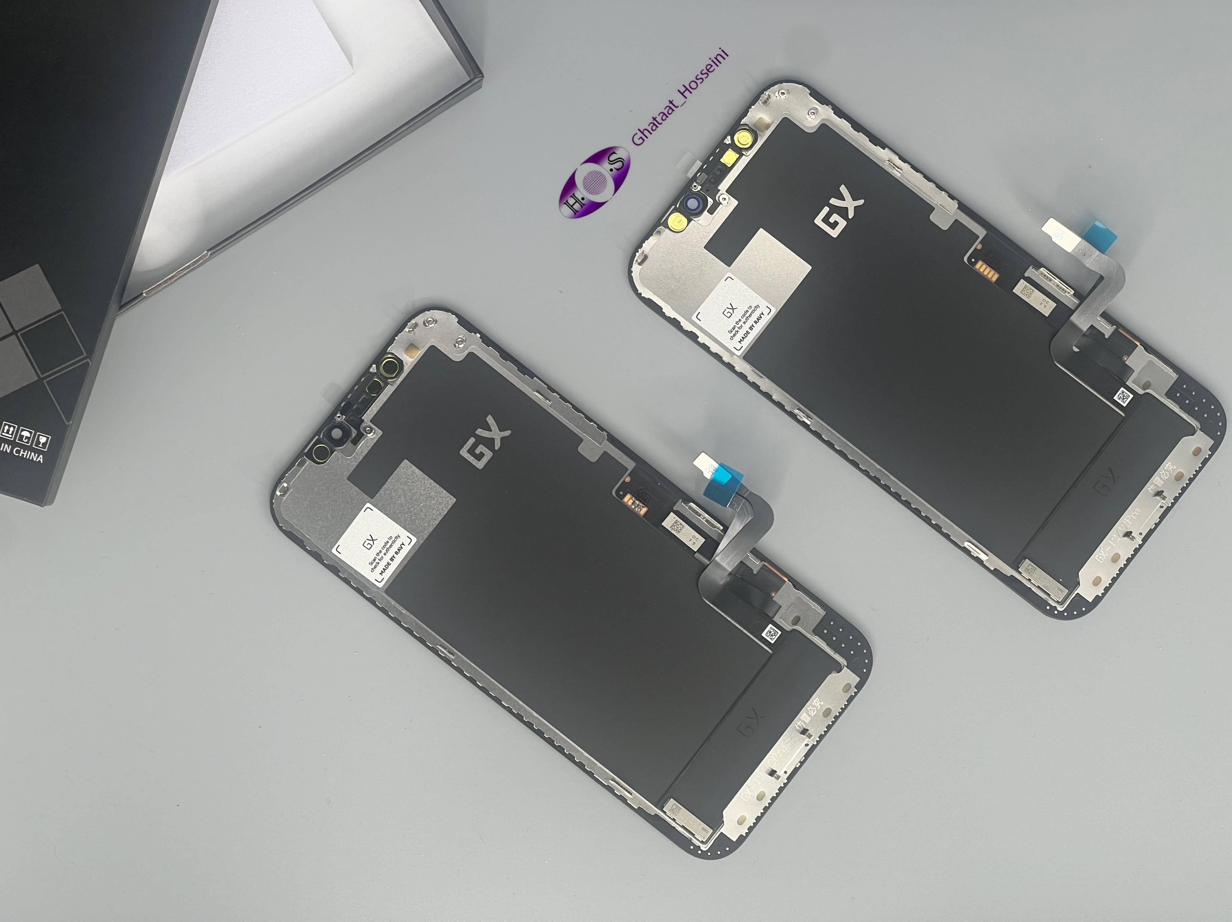 تاچ والسیدی گوشی ایفون 12پرو Iphone 12pro Gx hard Oledبافریم جی ایکس هارد اولد قابلیت پروگرام