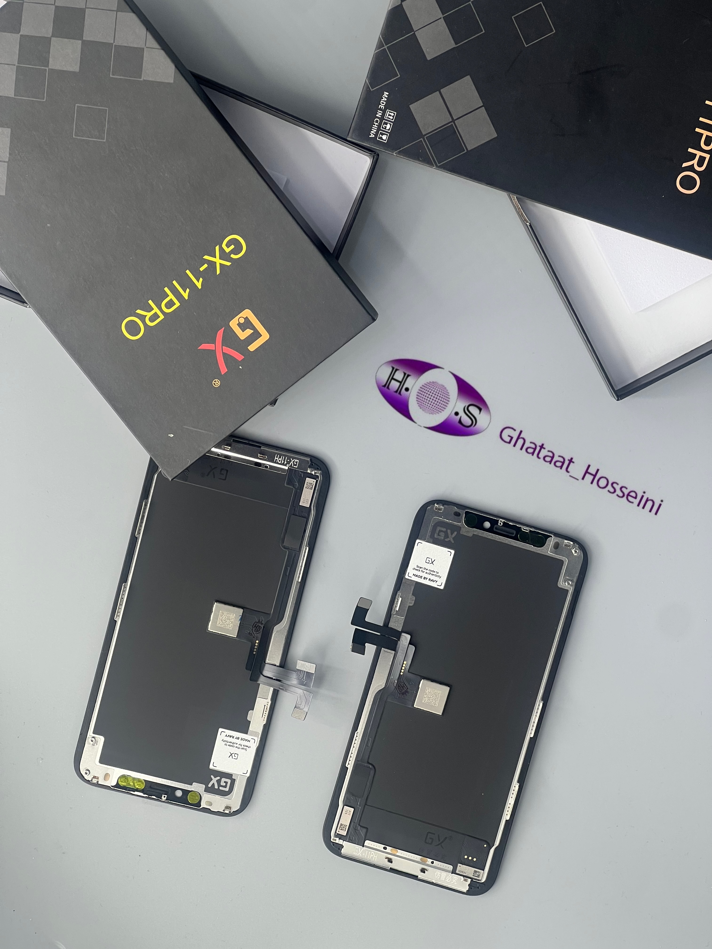تاچ والسیدی گوشی ایفون 11پرو Iphone 11Pro Gx hard Oledبافریم جی ایکس هارد اولد و قابلیت پروگرام
