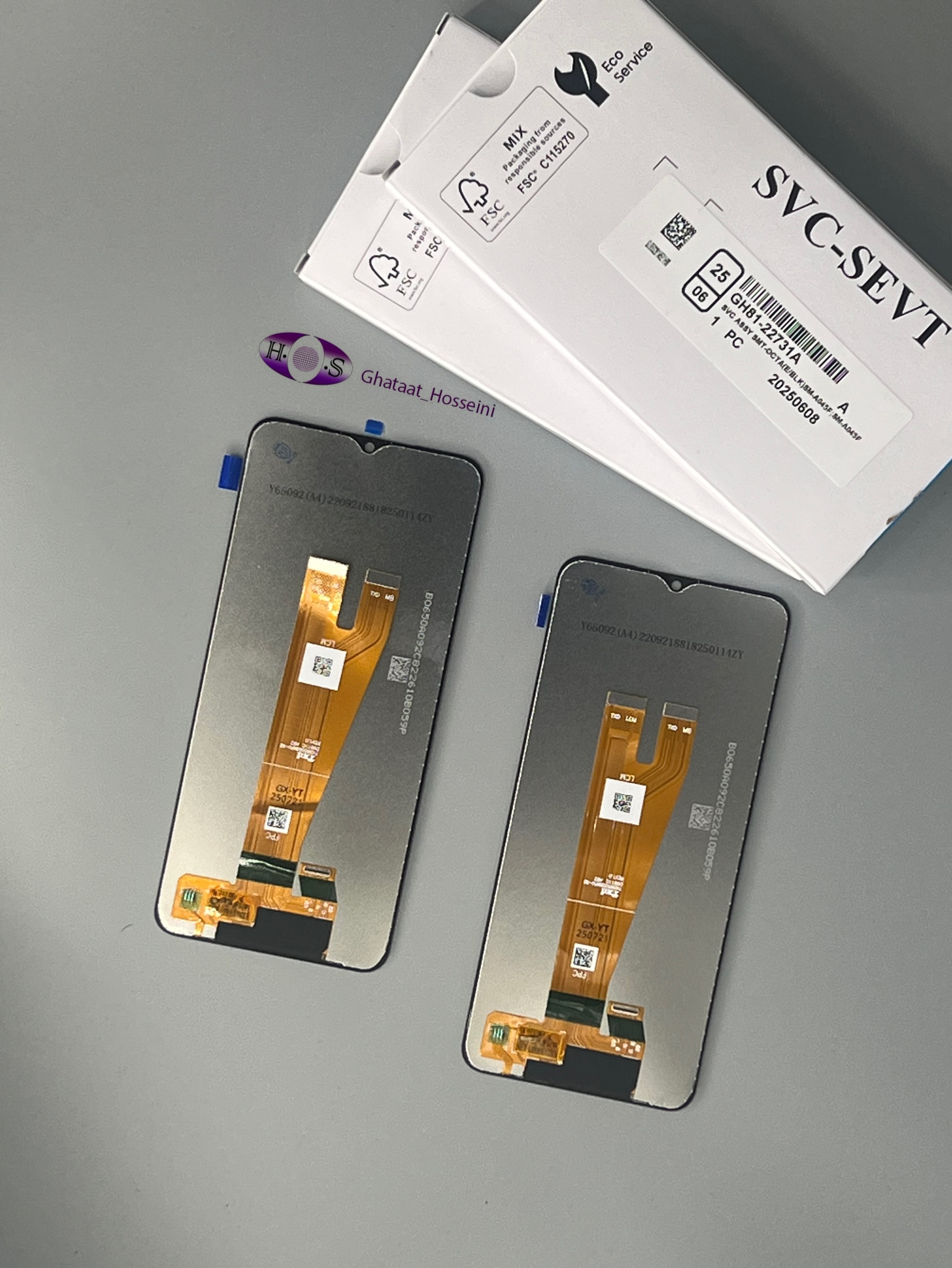 تاچ و السیدی گوشی سامسونگ Samsung A04/A045 Orgبدون فریم اورجینال سرویس پک