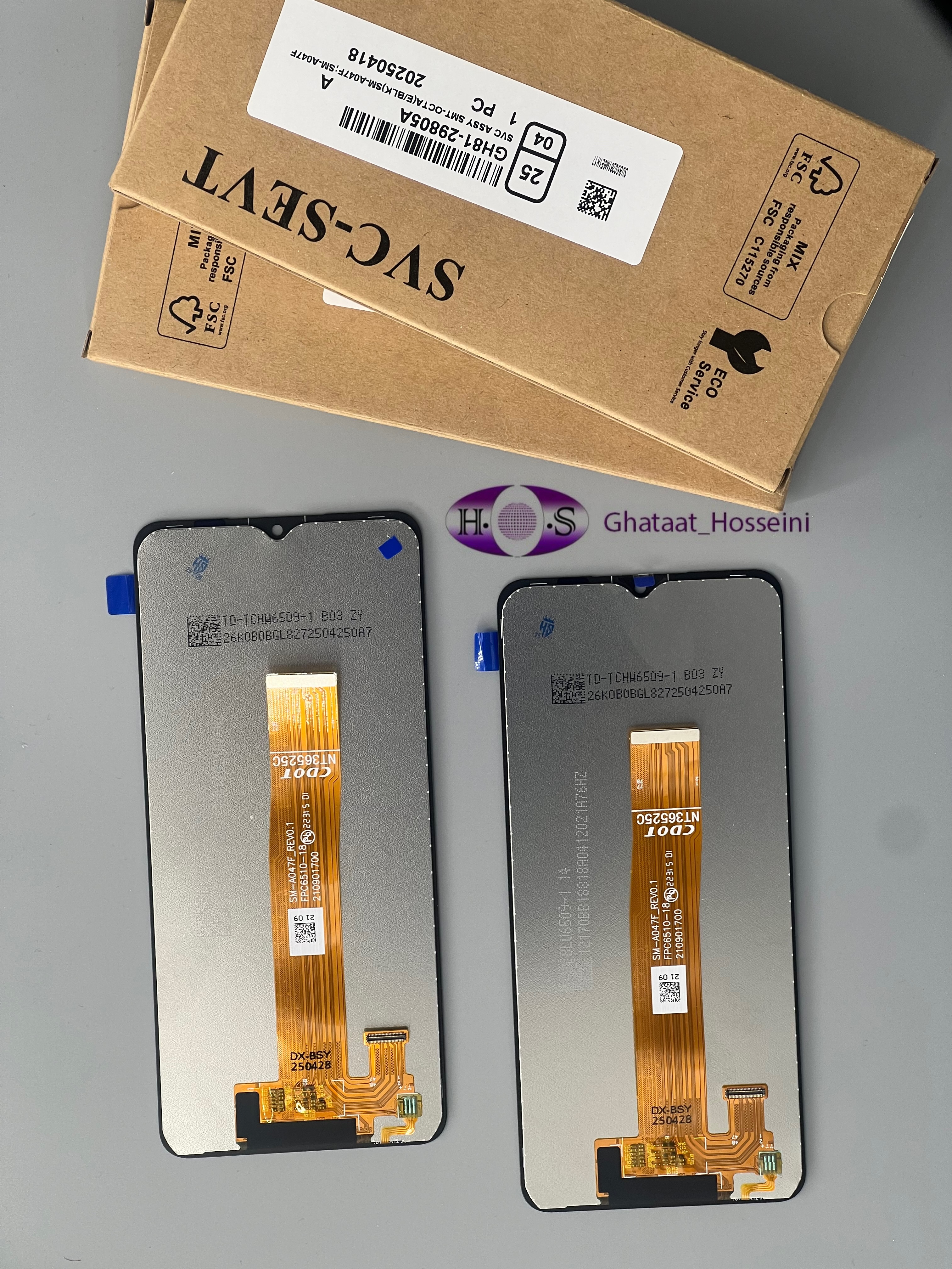 تاچ والسیدی گوشی سامسونگ Samsung A04/A047 Orgبدون فریم اورجینال سرویس پک