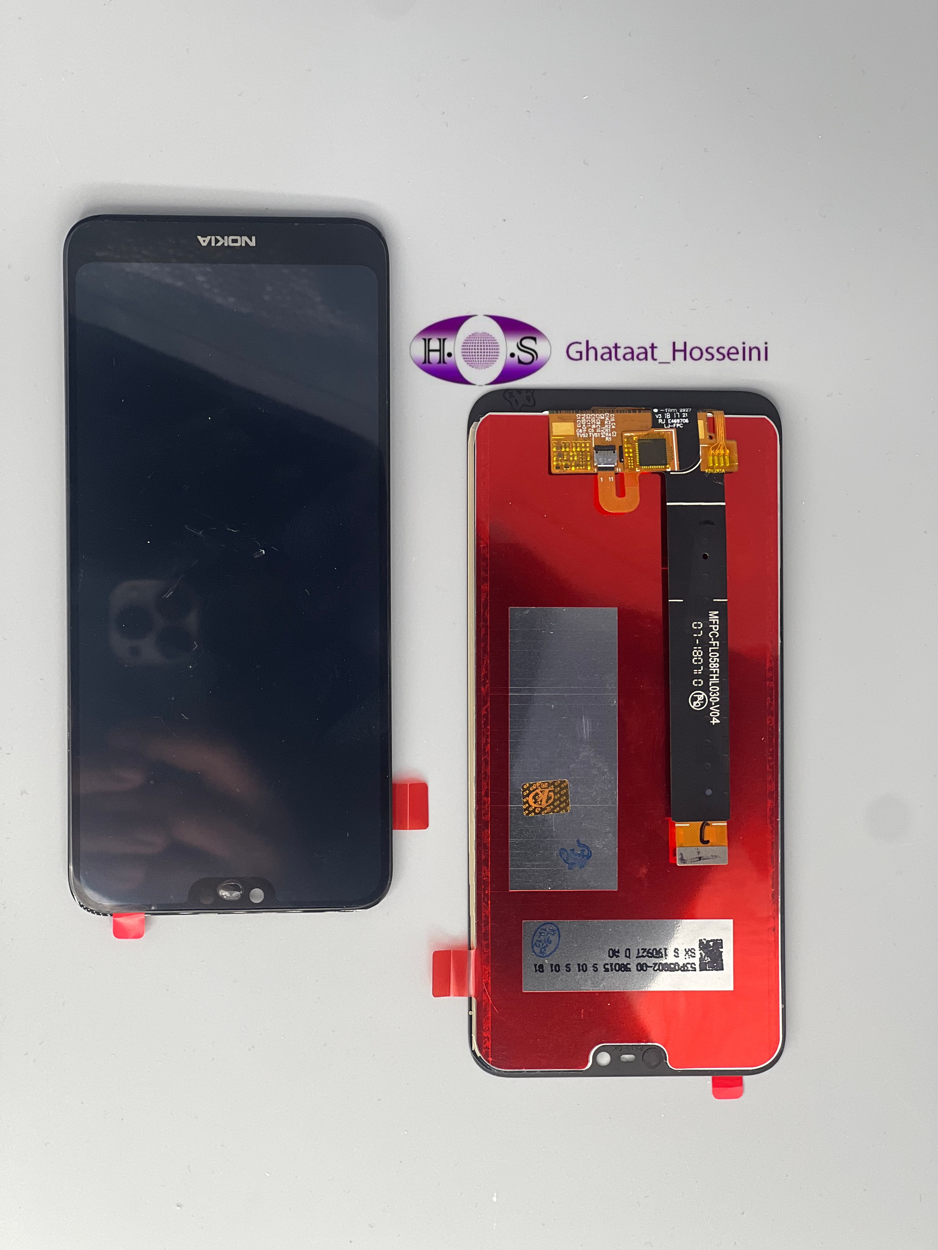 تاچ و السیدی گوشی نوکیا NOKIA 7.1بدون فریم اورجینال