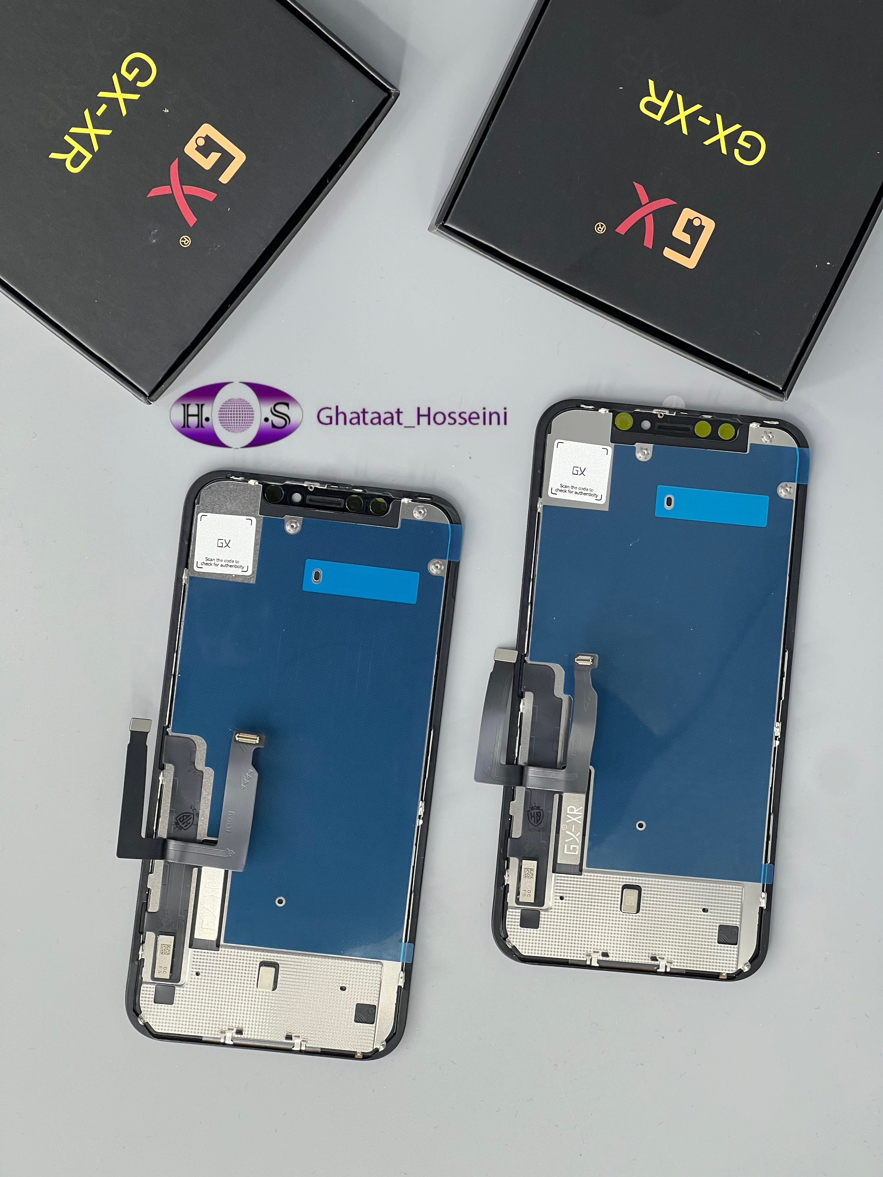 تاچ و السیدی گوشی ایفون ایس ار جی ایکسIphone XR GX hardبافریم جی ایکس هارد
