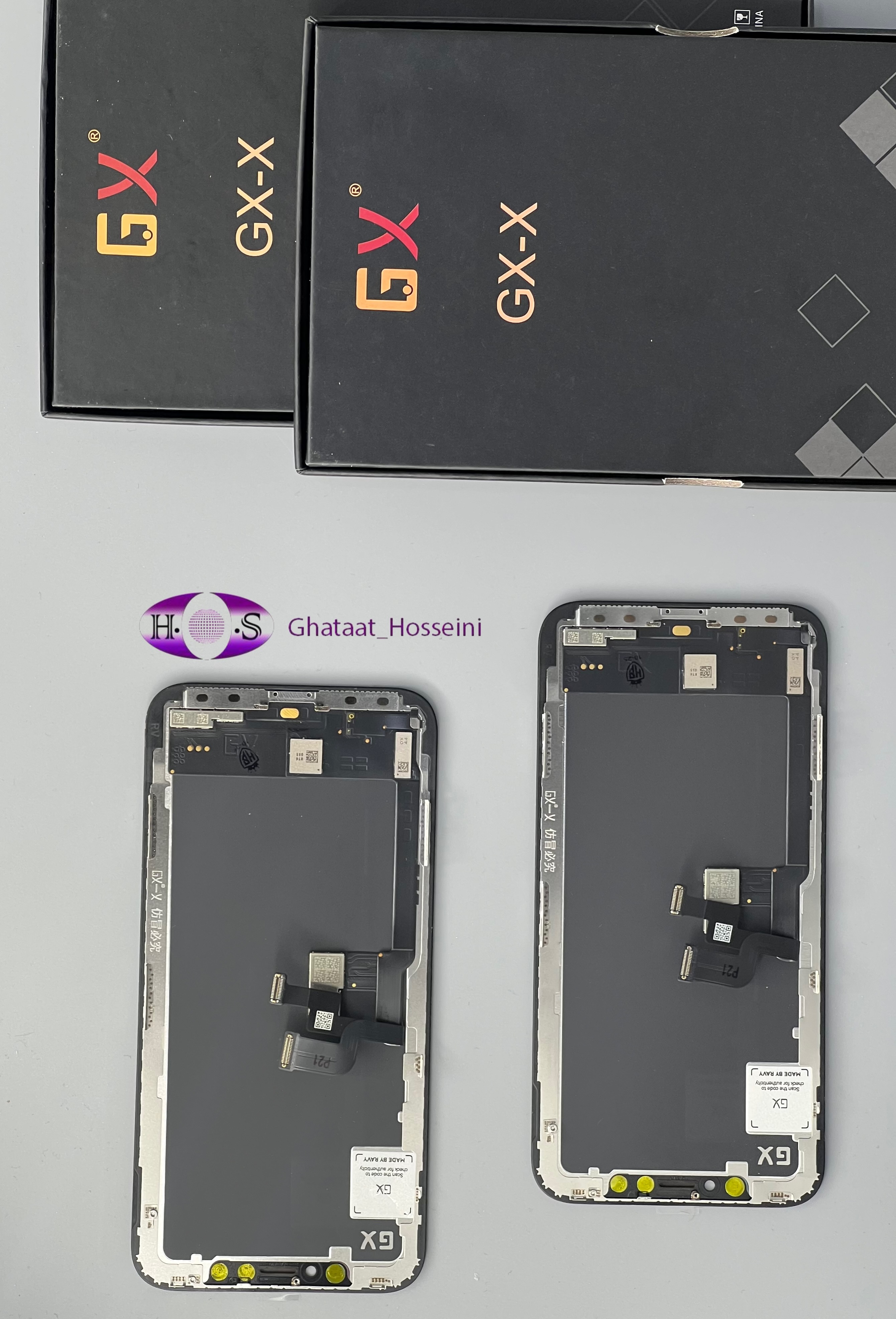 تاچ و السیدی گوشی ایفون Iphone x Gx hardبافریم اولدبا قابلیت پروگرام