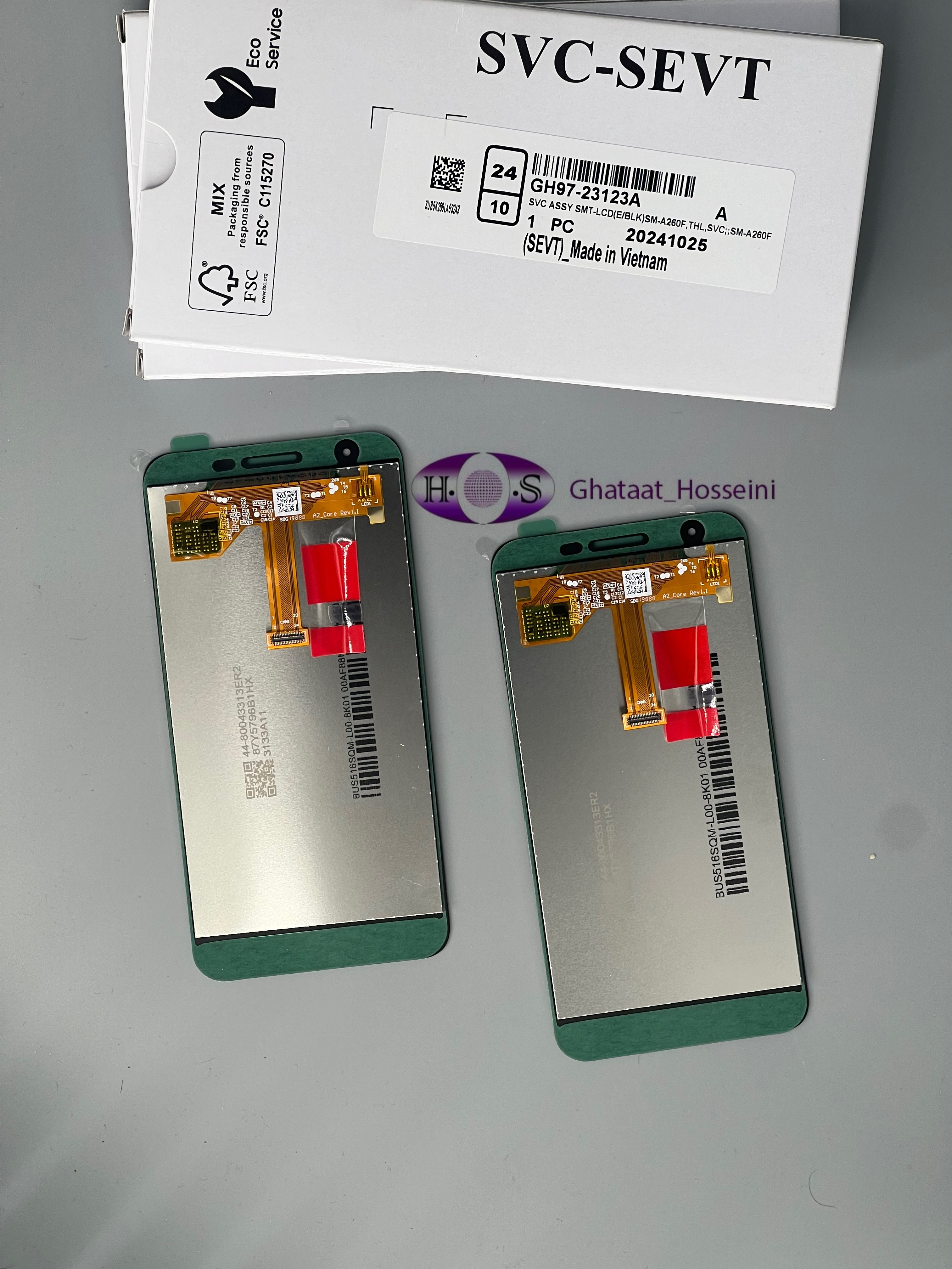 تاچ والسیدی گوشی سامسونگ Samsung A260 Org بدون فریم اورجینال