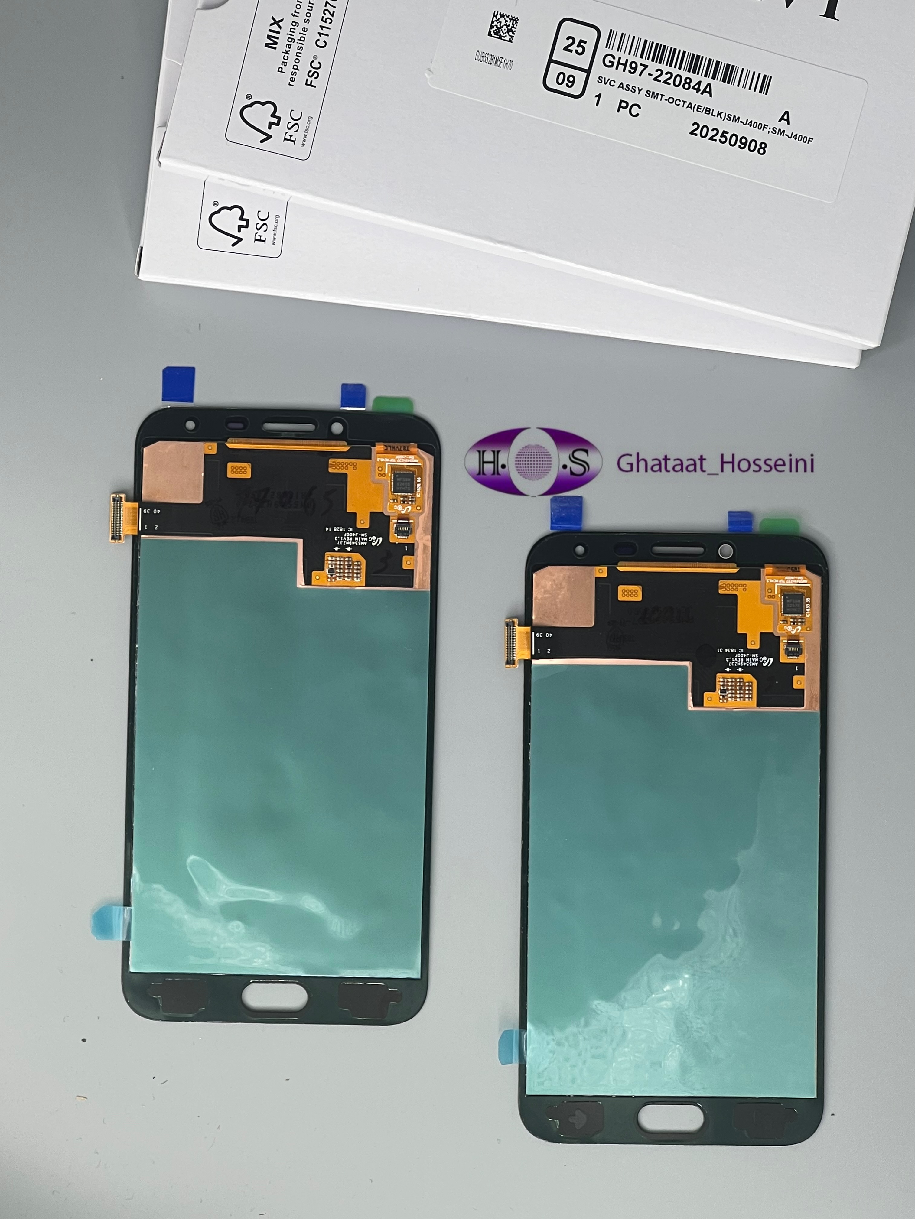 تاچ والسیدی گوشی سامسونگ Samsung J4/J400 Org Cgبدون فریم اورجینال گلس چنج