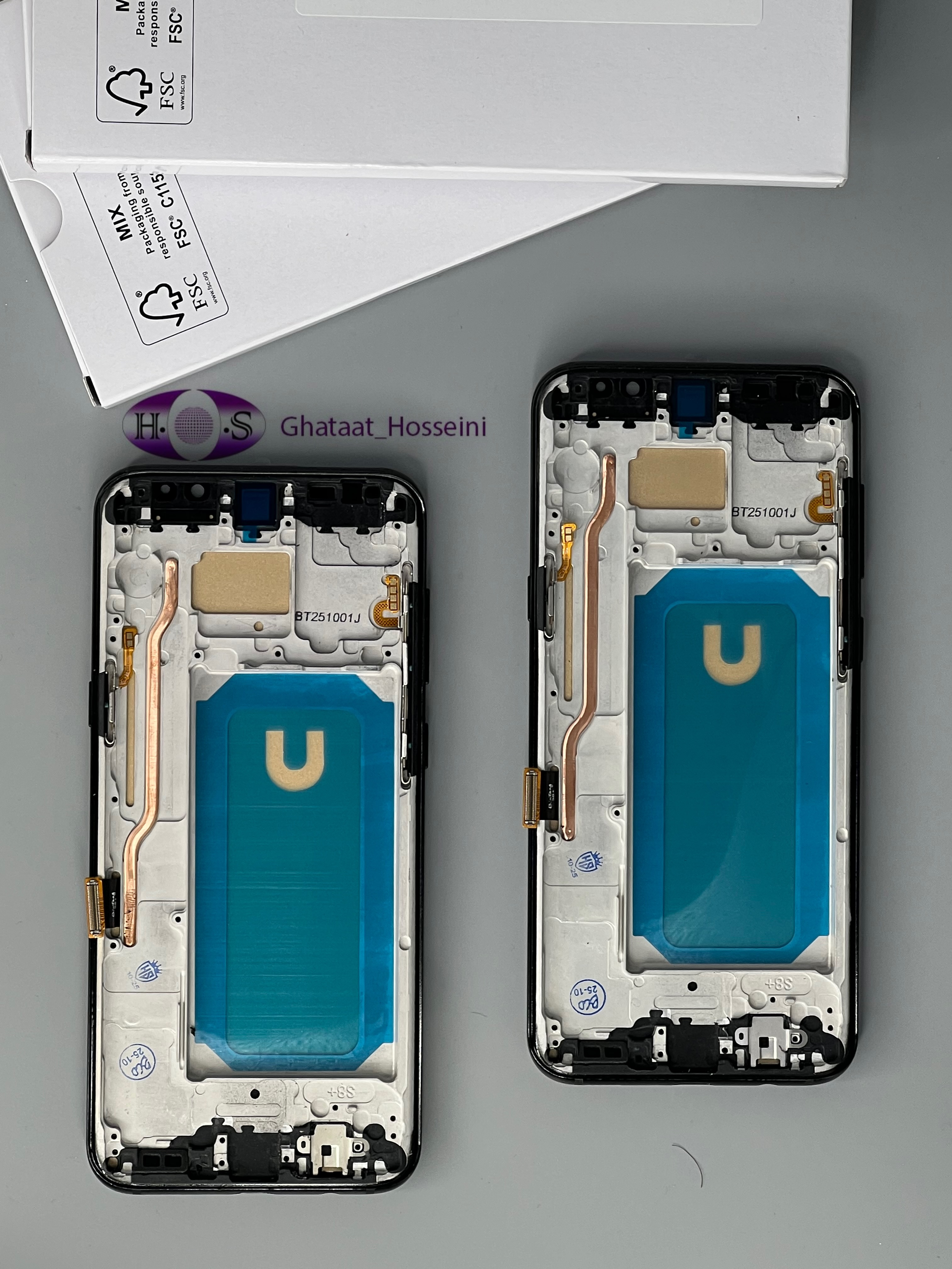 تاچ و السیدی گوشی سامسونگ Samsung S8plus/G955+Frame Incellبافریم اینسل