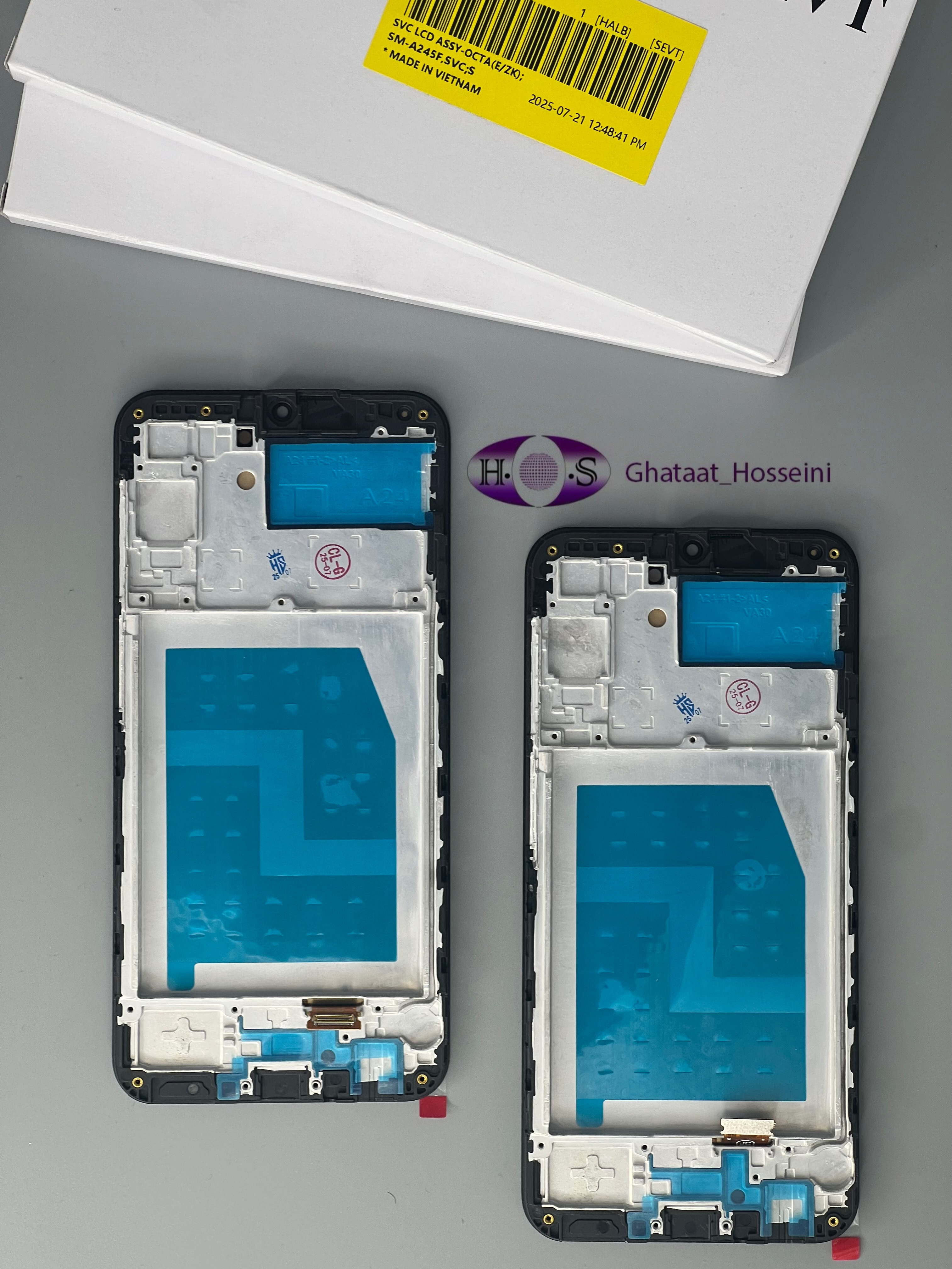 تاچ والسیدی گوشی سامسونگ Samsung A24/A245+Frame Oledبافریم اولد