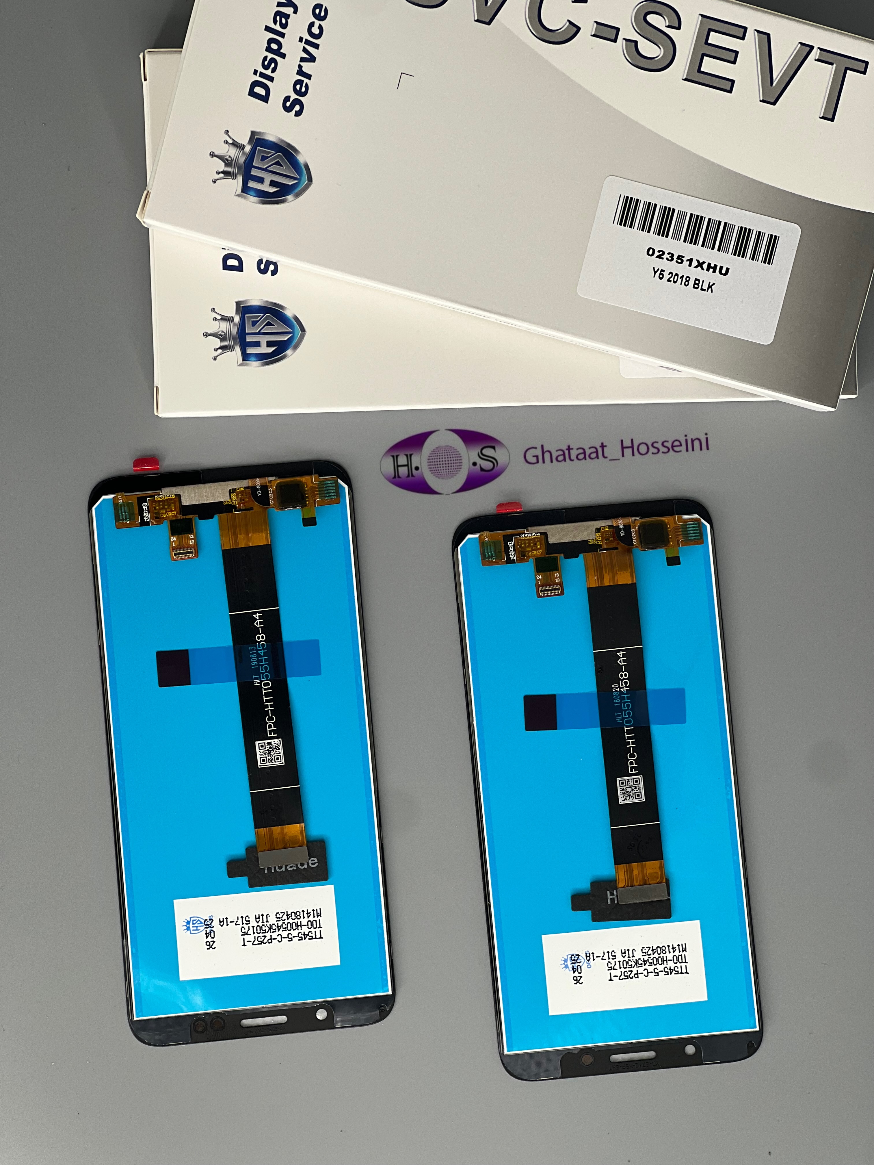 تاچ و السيدي گوشي هواوي Huawei Y5 2018 Orgبدون فريم اصلي