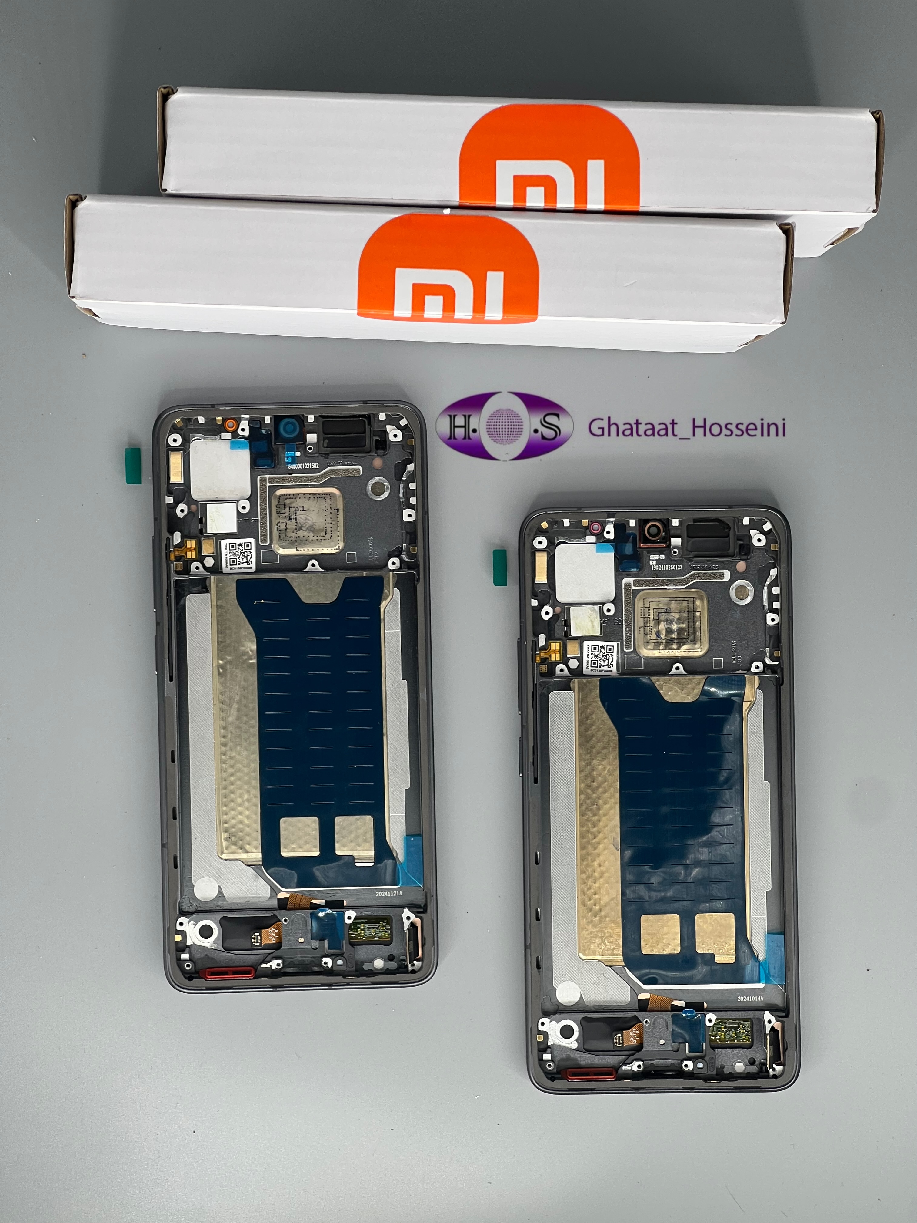 تاچ و السيدي گوشي شيامي پوكو اف هفت پرو Xiaomi poco F7Pro+Frame Orgبافريم اورجينال شركتي