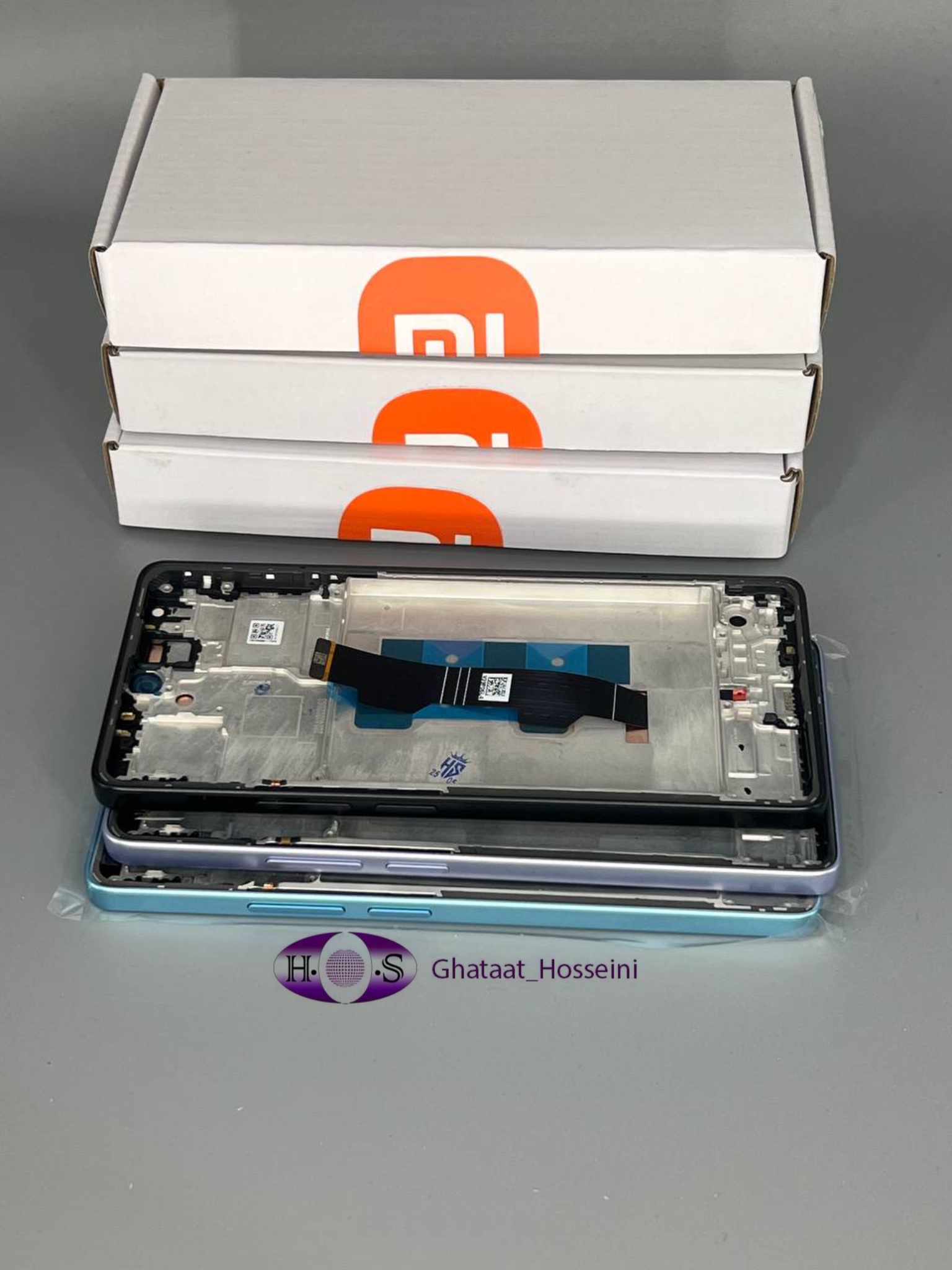 تاچ و السيدي گوشي شيامي پوكو ام6 پرو Xiaomi Poco M6Pro+Frame Org بافريم اورجينال شركتي