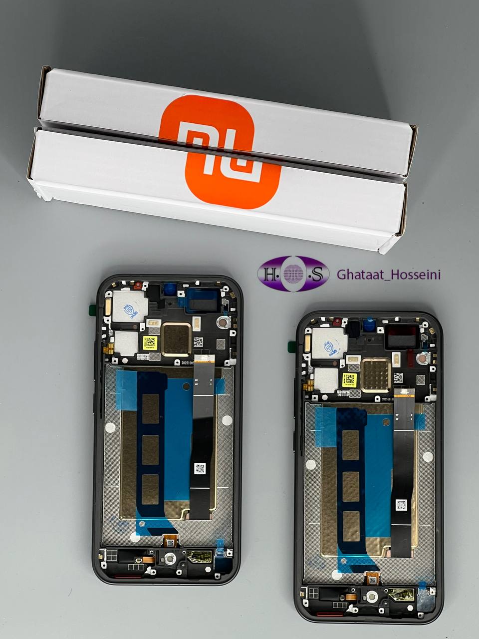 تاچ و السيدي گوشي شيامي كا60 Xiaomi Redmi K60/K60Pro+Frame Orgبافريم اورجينال سرويس پك